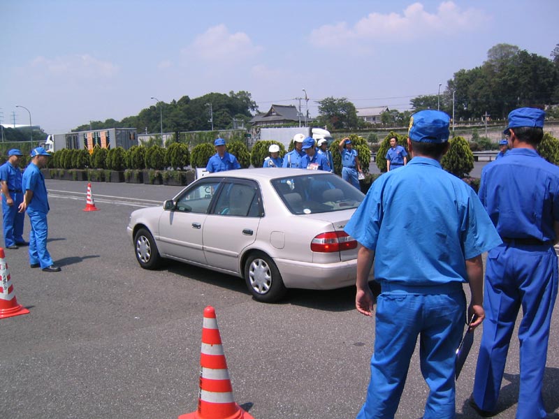 街頭検査　浦和インターでの写真２