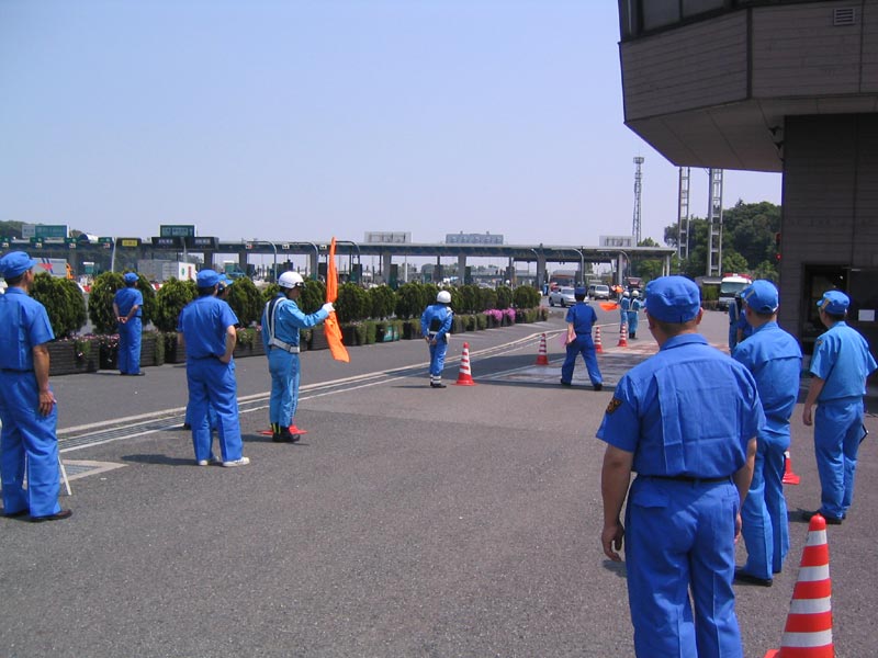 街頭検査　浦和インターでの写真３