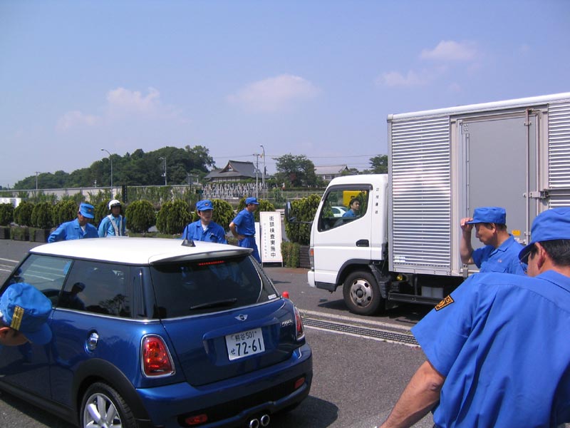 街頭検査　浦和インターでの写真４