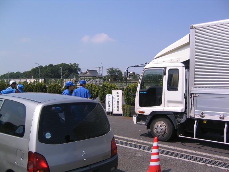 街頭検査　浦和インターでの写真５