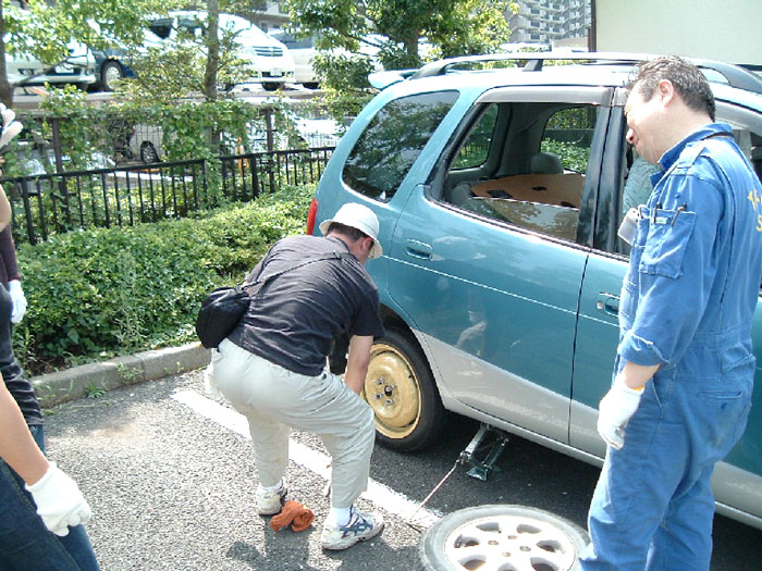 北ブロックマイカー点検の写真１０