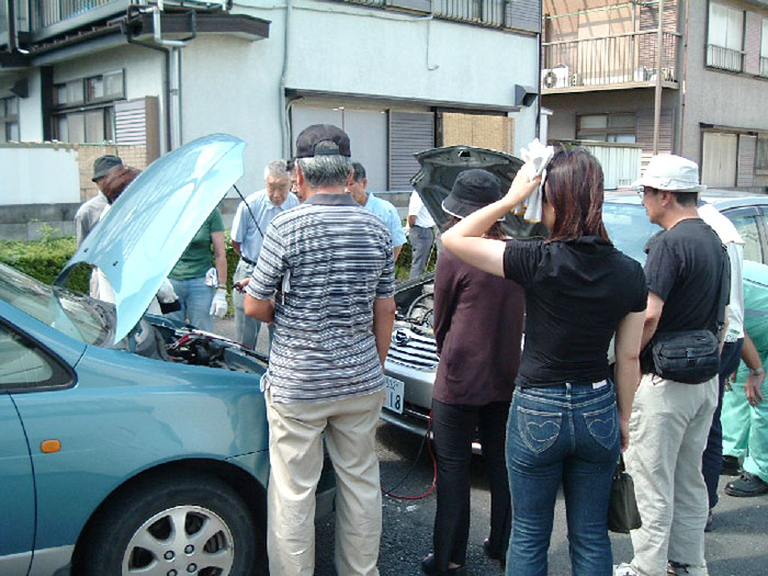 北ブロックマイカー点検の写真１１