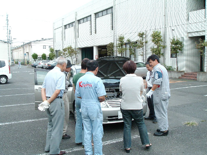 北ブロックマイカー点検の写真３