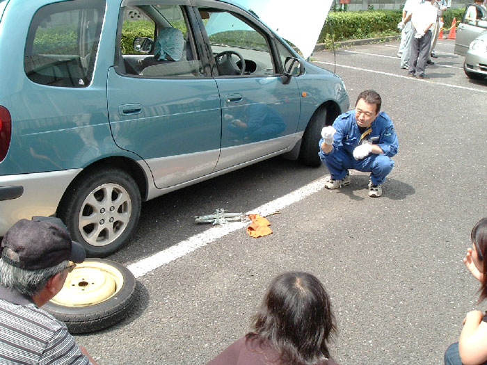 北ブロックマイカー点検の写真８