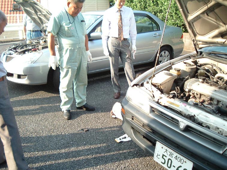  東ブロックマイカー点検の写真１１