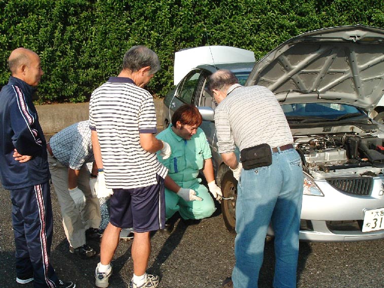  東ブロックマイカー点検の写真１２