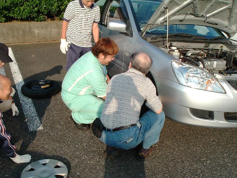  東ブロックマイカー点検の写真１３