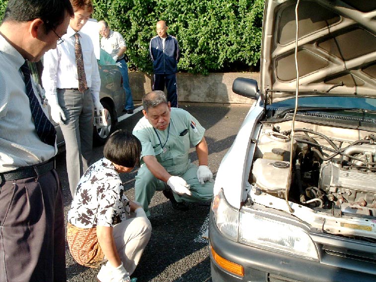  東ブロックマイカー点検の写真１４