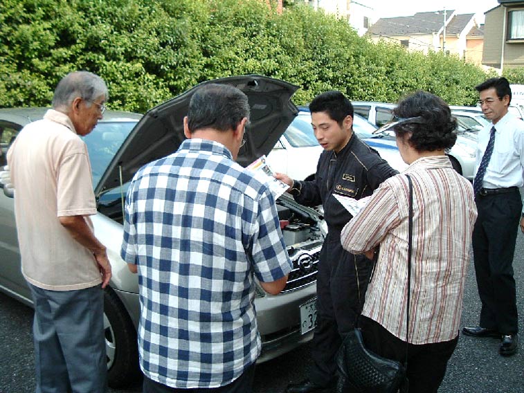  東ブロックマイカー点検の写真６