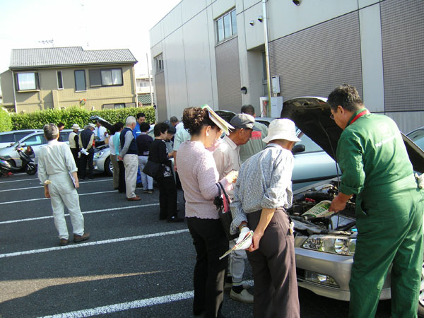 東ブロックマイカー点検の写真４