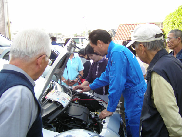 東ブロックマイカー点検の写真５