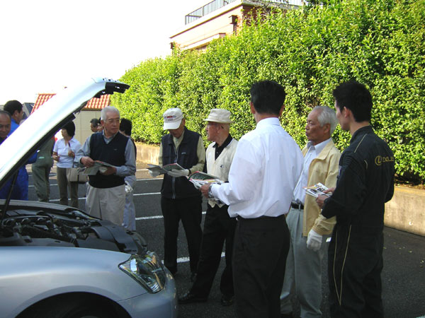 東ブロックマイカー点検の写真６